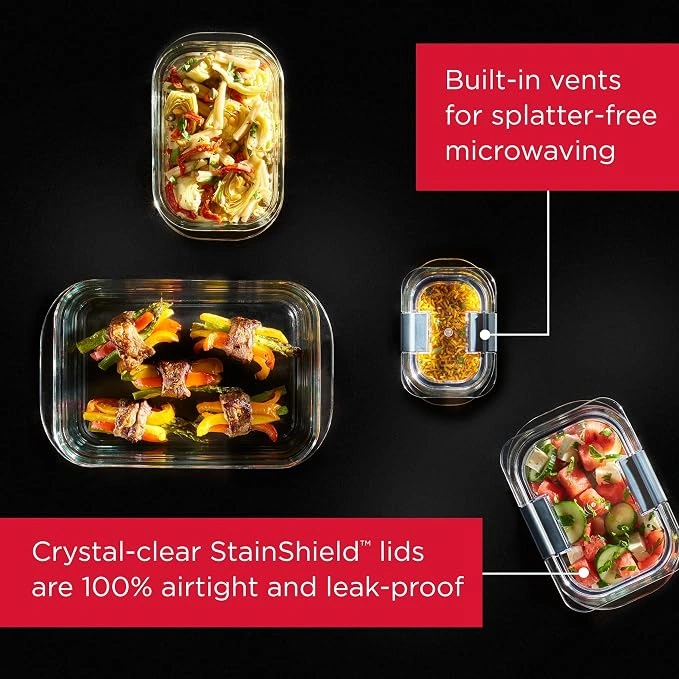 Glass Food Storage Container Set - Image 3