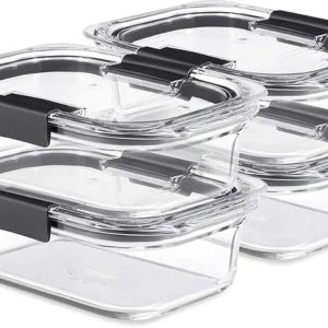 Glass Food Storage Container Set